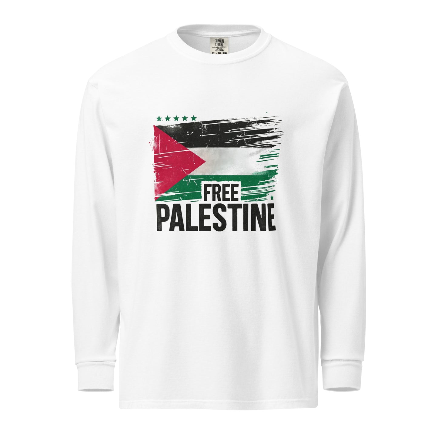 Free Palestine long-sleeve shirt