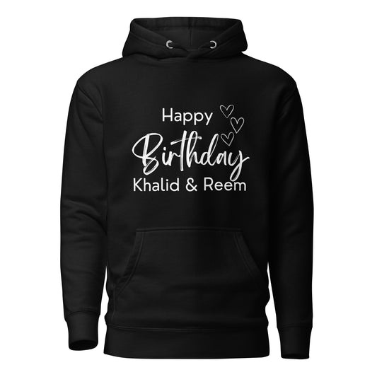 HB Khalid & Reem Unisex Hoodie